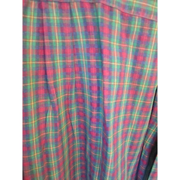 Ralph Lauren Classic Fit Colorful Plaid Button Up Shirt Size XL - Picture 5 of 5